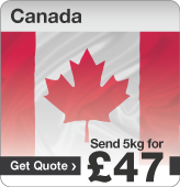 Low cost parcels to Canada