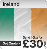 Low cost parcels to Ireland